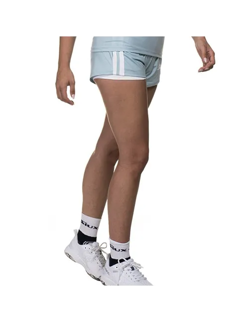 Pantalon Corto Siux Pao Turquesa Mujer | Ofertas de pádel